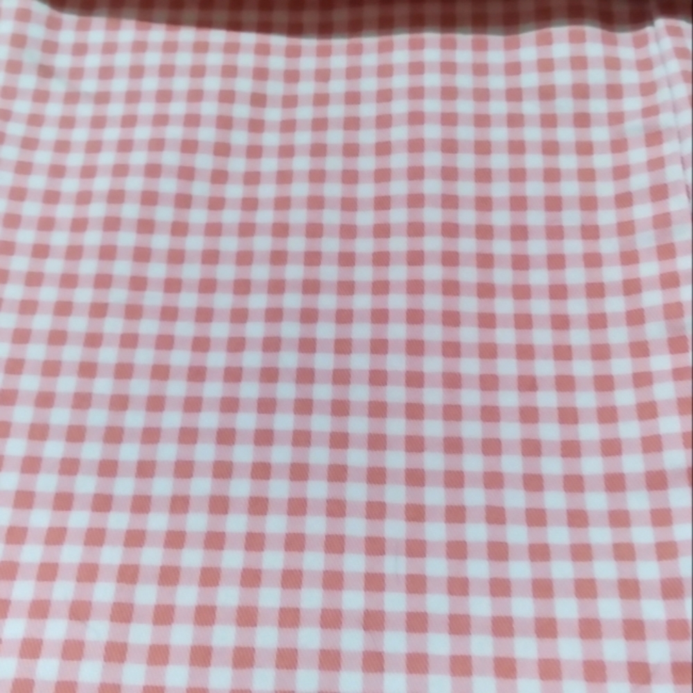 Tommy Hilfiger Red Checkered Ankle Pants - Picture 7 of 9